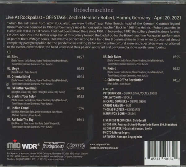 CD Live at Rockpalast 2021 – Bild 2